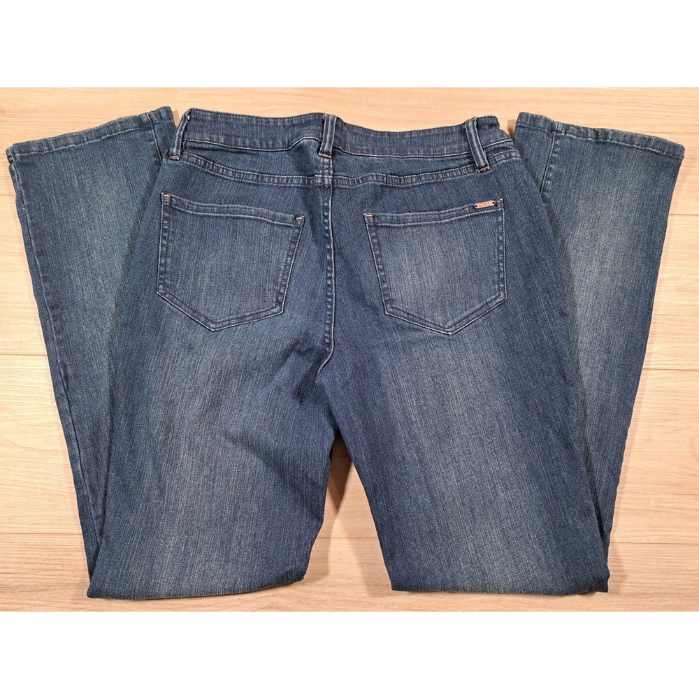 G.I.L.I. Got It Love‎ It Womens Bootcut Jeans Dark Wash Stretch Denim Size 8 - Picture 2 of 8